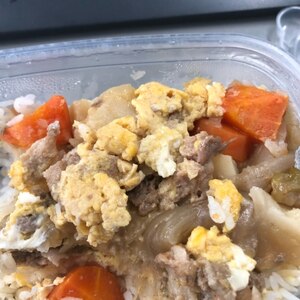 肉じゃがリメイク丼